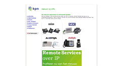 Desktop Screenshot of kpnservice.nl